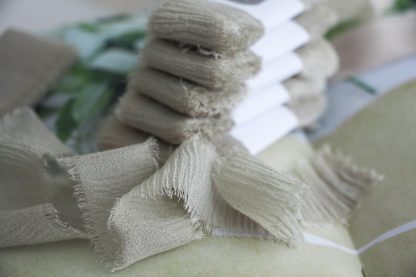 SILK RIBBON PISTACHIO WAVE - Image 3